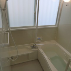 増築なしでお風呂を拡張しました。今度のお風呂はゆったりと足を伸ばせます！