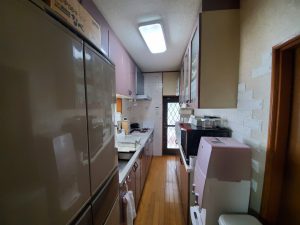 独立型キッチンで疎外感を感じていました。