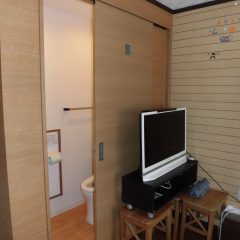 寝室にトイレルームを新設しました
