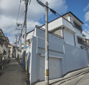 青空に映える、復活した「美観」