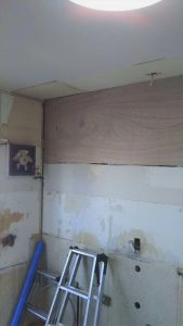 既存キッチン解体