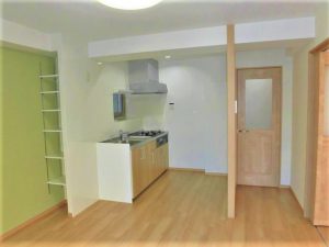 キッチンの位置を移動して、使い勝手の良いキッチン空間になりました。