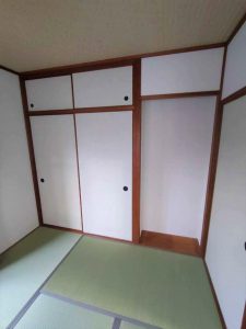 新しい畳の香りに気持ちがやすらぎます。