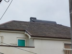 屋根は一度も葺き替えしていません