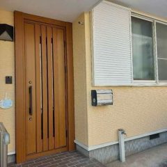 「家の顔」玄関ドアリフォームで気分一新！家の表情が変わりました